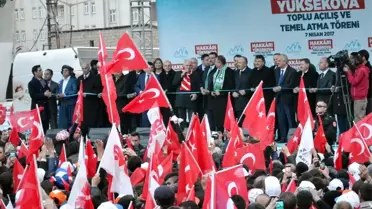 Başbakan Yıldırım Yüksekova'da