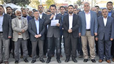 Kahta'da İdlip Saldırılarına Tepki