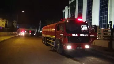 Kayyum'a Devredilen Naksan Plastik Fabrikasında Korkutan Yangın