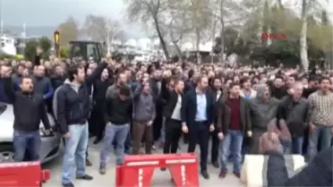 Kocaeli Tüpraş'ta Işçiler Eyleme Devam Etti