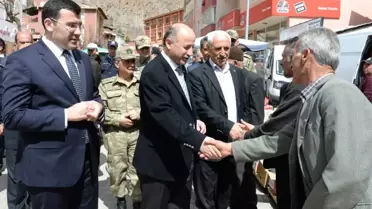 Tortum'da Niyazi Çakmakçı İmam Hatip Ortaokulunun Temeli Atıldı