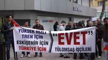 Tülomsaş İşçileri 'Evet' Diyor