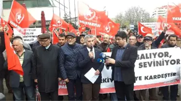 ABD'nin Ankara Büyükelçiliği Önünde Protesto