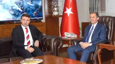 Bakan Yardımcısı Yegin'den Vali Taşyapan'a Ziyaret
