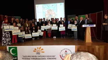 Sağlıklı Nesil, Sağlıklı Gelecek' Yarışmasının Ödülleri Sahiplerini Buldu