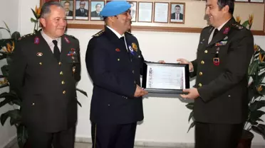 Jandarmadan Emniyet Müdürünü Duygulandıran Sürpriz