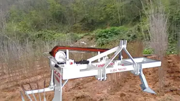 Seydişehir Fidanlığına Söküm Makinesi Alındı