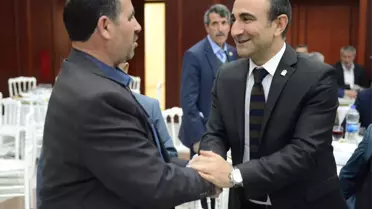 Başkan Edebali Ağrılı Muhtarları Konuk Etti