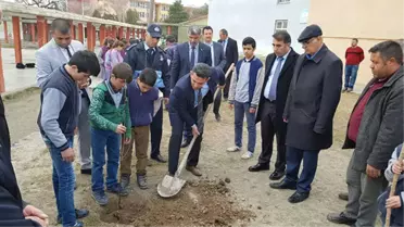 Kağızman'da Fidan Dikimi