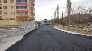 Battalgazi'de Asfaltlama Çalışması Devam Ediyor