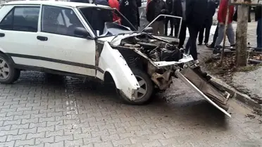 Kovancılar'da Trafik Kazası: 1 Ağır Yaralı