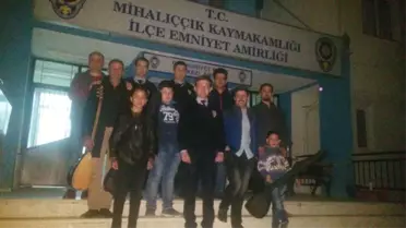 Mihalıççık Halk Eğitim Merkezi Eğitim ve Kursiyerlerinden Polise Ziyaret