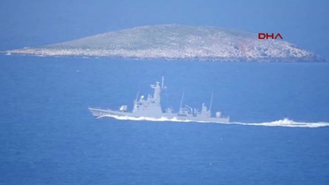 Bodrum Yunan Komutandan Kardak Manzaralı Hatıra Fotoğrafı