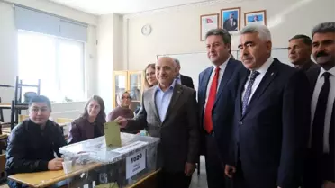 Başkan Palancıoğlu Referandum Oyunu Kullandı