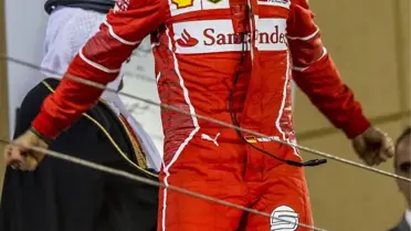 F1 Bahreyn Grand Prix 2017'de Birinci Sebastian Vettel