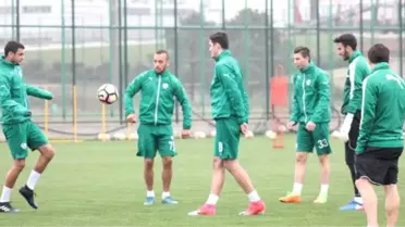 Bursaspor'da Neşeli Çalışma