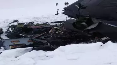 Helikopterin Enkazına Ulaşıldı: 12 Şehit