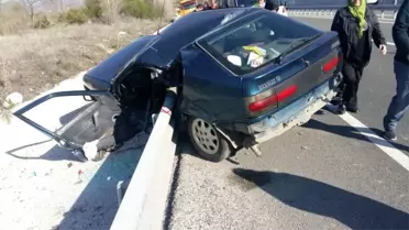 Çankırı'da Trafik Kazası: 2 Yaralı