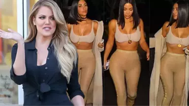 Khloe Kardashian'dan Ablası Kim'e İlginç İltifat: Her şeyi Berbat Etti