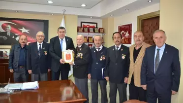 Muharip Gaziler Derneği'nden Ziyaret