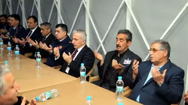 Vali Kamçı Şehit Kilci'nin Mevlidine Katıldı