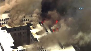 ABD'de Yangın: Alev Alev Yandı