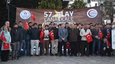 İzmirliler 57'nci Alay Şehitlerini Unutmadı