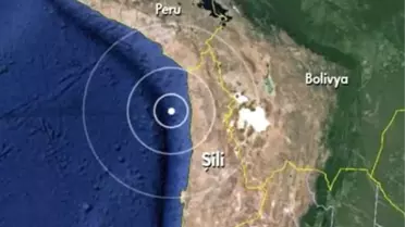 Şili'de 6,9 Büyüklüğünde Deprem