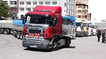 Yozgat'tan Haleplilere 11 Tır Un Yardımı