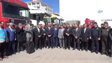 Yozgat'tan Haleplilere 11 Tır Un Yardımı