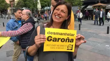 Görüntülerle) Çernobil'in Yıldönümünde Nükleere Şarkılı Protesto