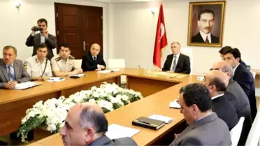 Aksaray'da Trafik Güvenliği Toplantısı Yapıldı