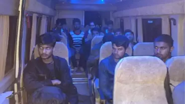 Keşan'da 14 Pakistanlı Kaçak Yakalandı