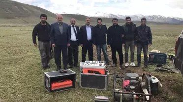 Taşlıçay'da Sıcak Su Aramaları Devam Ediyor