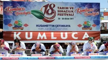 Kadınlar Domates Kasası Taşıdı, Halat Çekip Yarıştı