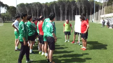 Tff UEFA B- Antrenör Kursu Antalya'da Yapıldı