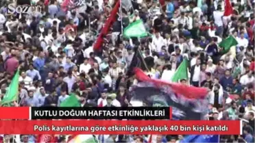 Diyarbakır'da Kutlu Doğum Haftası Mitingi