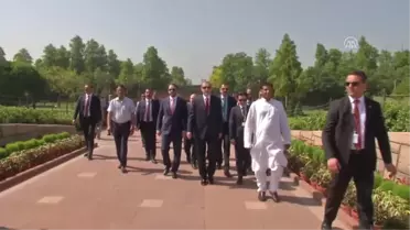 Erdoğan, Mahatma Gandhi Anıtı'nı Ziyaret Etti - Yeni Delhi