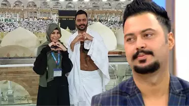 Esra Erol'da Evlenen Caner, Eşini de Yanına Alarak Umre'ye Gitti
