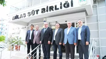 Merkez Birliğinden Milas Süt Birliğine Ziyaret