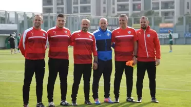 Bursaspor'un Yeni Teknik Direktörü İlk Antrenmanına Çıktı