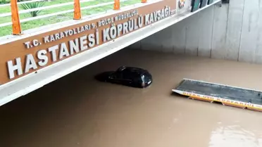 Diyarbakır'da Sağanak Yağış Hayatı Felç Etti