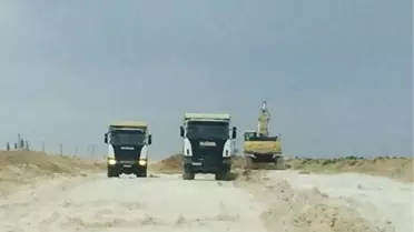 Eskil-Eşmakaya Arası Yol Yapım Çalışmaları Devam Ediyor