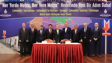 İstanbul'a Yeni Metro İçin İmzalar Atıldı