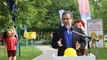 Park İçerisinde 'İş Saglığı ve Güvenliği' Temalı Çalışma Yapıldı