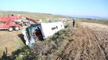 2- Çorum'da Otobüs Devrildi: 1 Ölü, 38 Yaralı