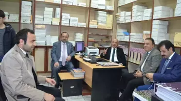 Prof. Dr. Ilıcalı'dan Matbaa, Kırtasiye ve Tabelacılar Odası'na Ziyaret