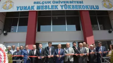 Selçuk Üniversitesi Yunak Myo Açıldı