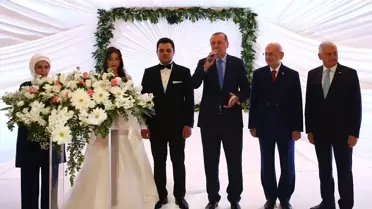 Başbakan Yardımcısı Kaynak'ın Oğlu Evlendi