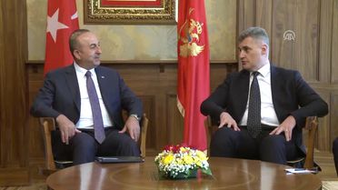 Dışişleri Bakanı Çavuşoğlu, Karadağ'da